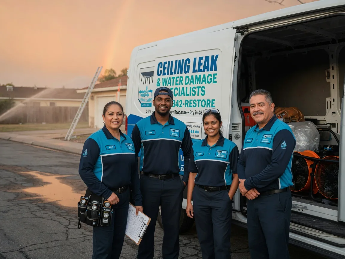 Ceiling Leak Cleanup company in West Elkton, OH